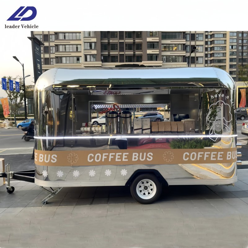 Mobile Bar Eats BBQ Fast Food Warmer Restaurant