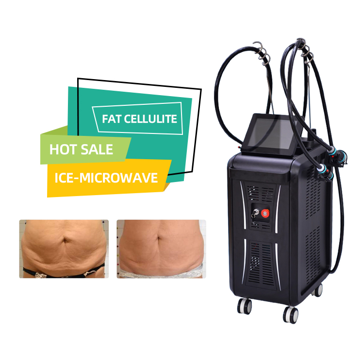 New Coolwaves PRO 3 Handles Micro Wave 80% Fat Reduction Safe Weight Loss Body Slimming Eliminate Double Chin Home Commercial
