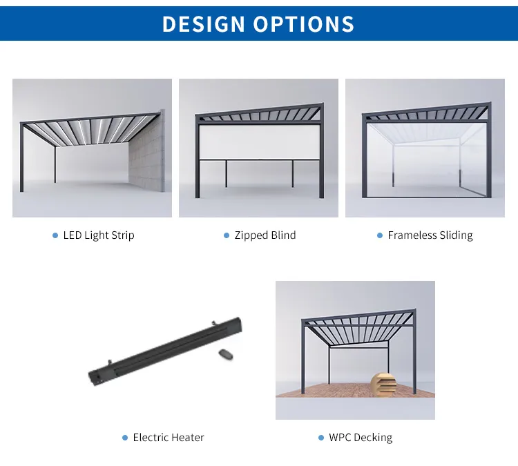 Outdoor Retractable Roof Awning 13