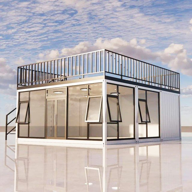 Modulaire 40FT Mobile Cuisine Maison De Luxe Conteneur Conteneur Maison Restaurant
