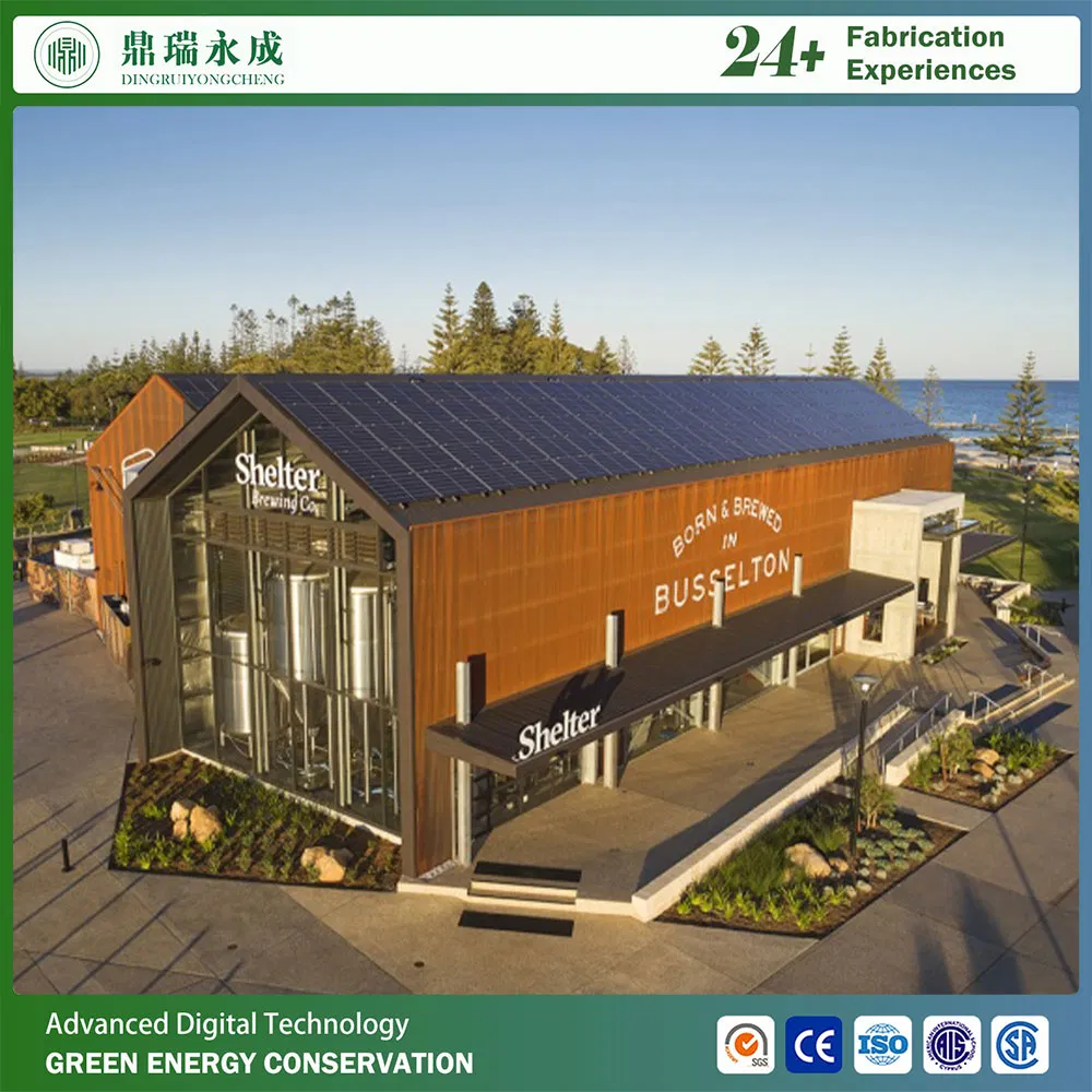 Dryc Good-Looking Prefab Cafe/Restaurant: Rapid Installation, Cost-Effective, 25-Years Experience