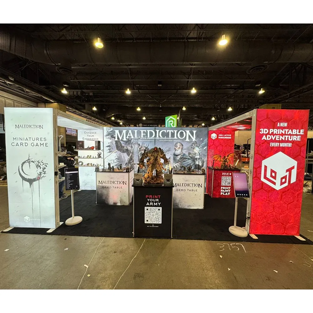PVC Exhibition Show Tianlang Display Banner Pop-up Presentatie Voor Beurzen