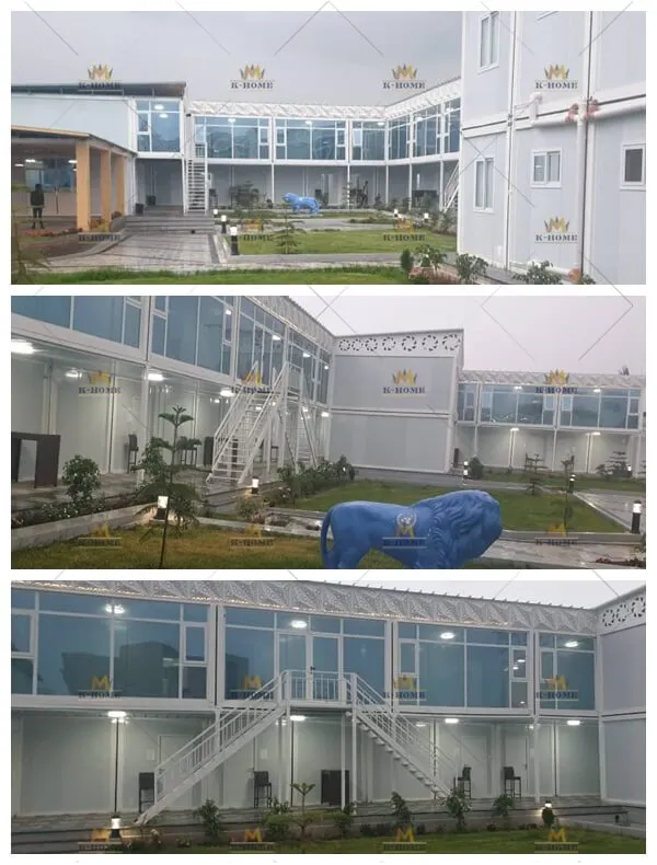 Container Commercial Modular Student Housing Display