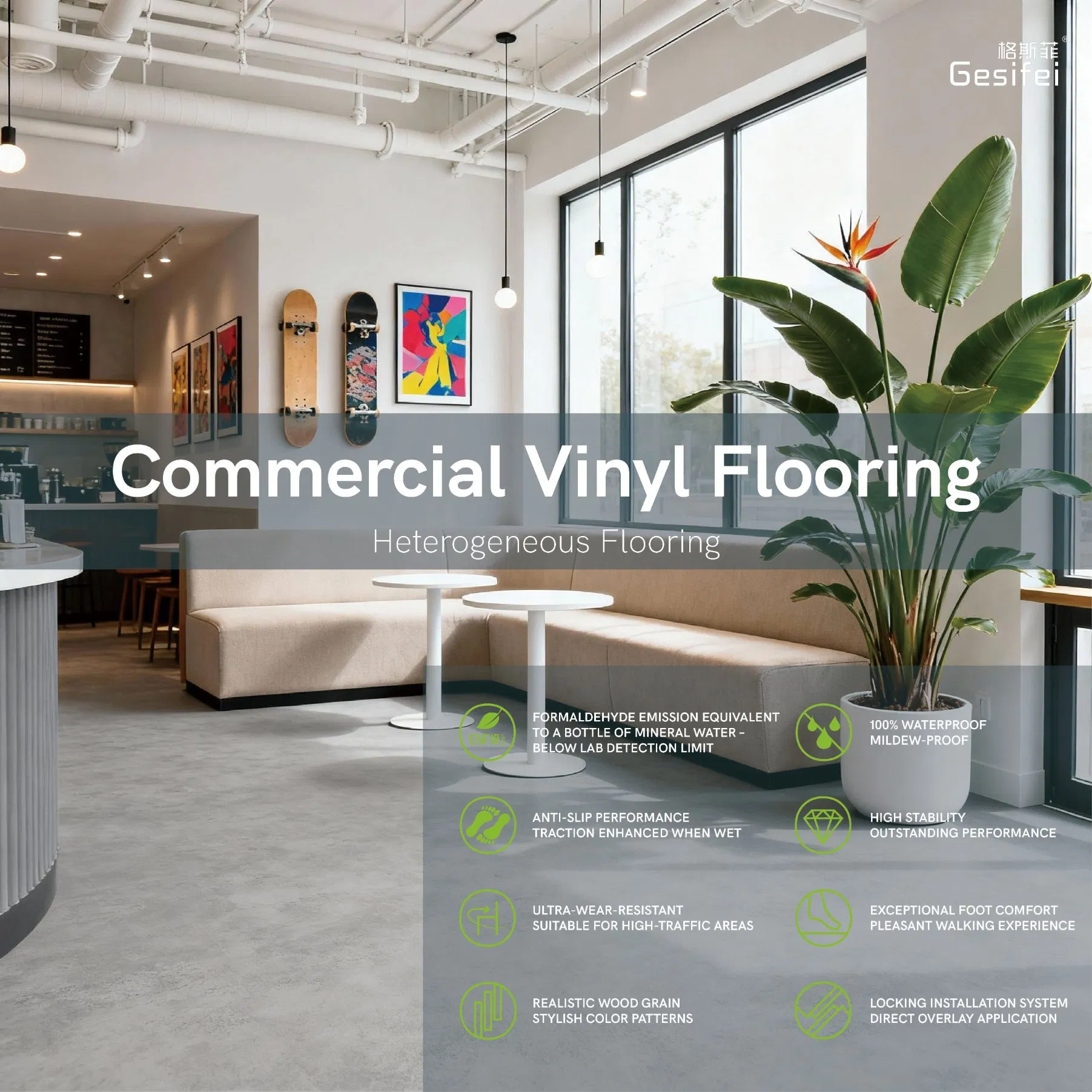 Commercial Vinyl Flooring