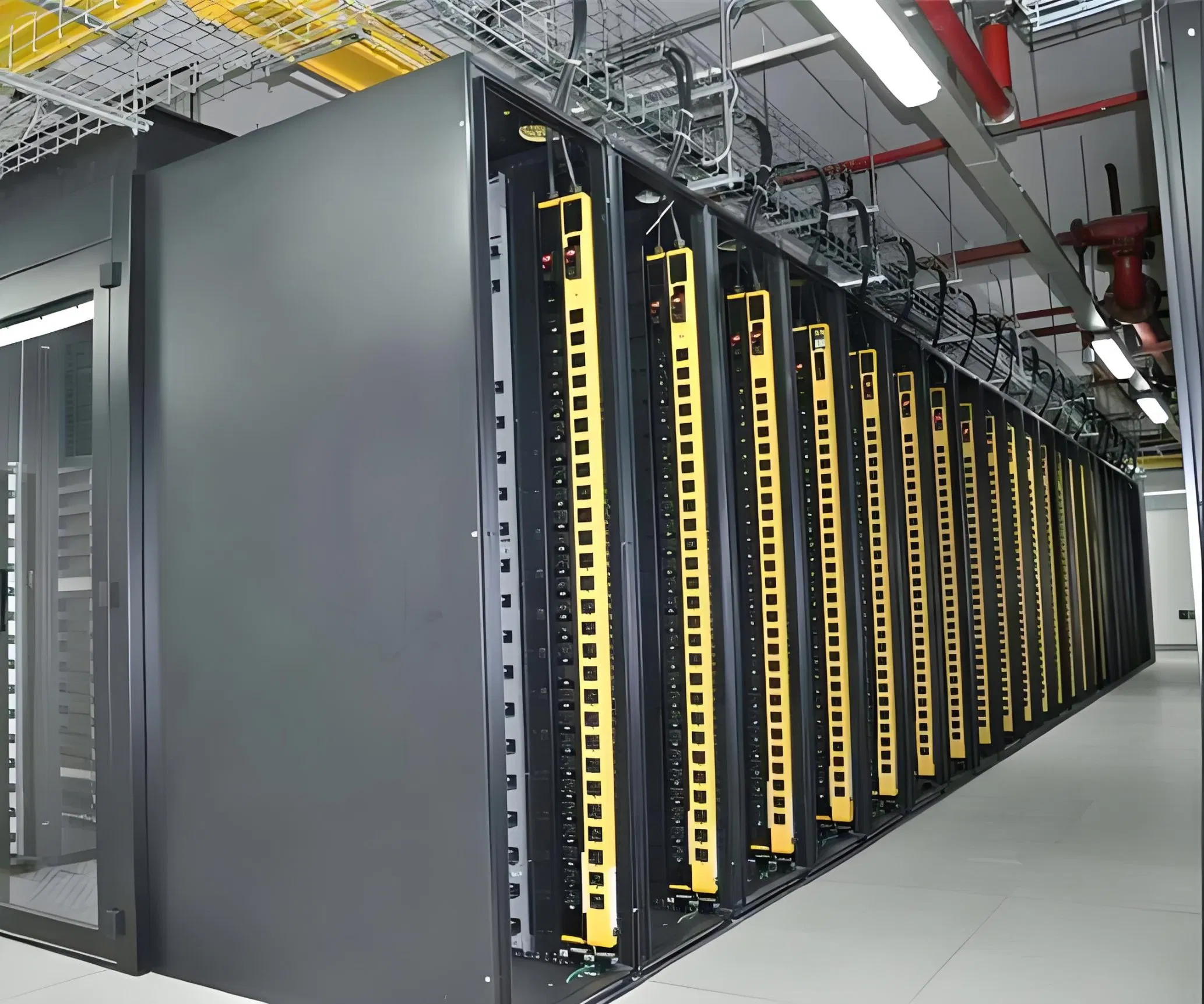 Data Center Network Cabinet Server Rack Solution Cold/Hot Aisle Containment System