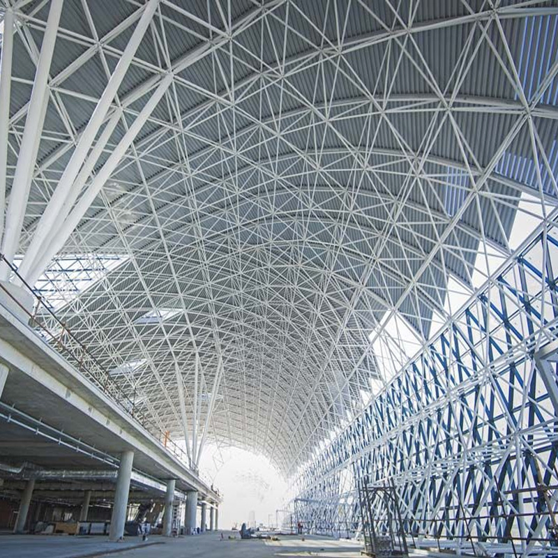 Professional Steel Truss Manufacturer for Airport Space Frame Roofing for Hangars