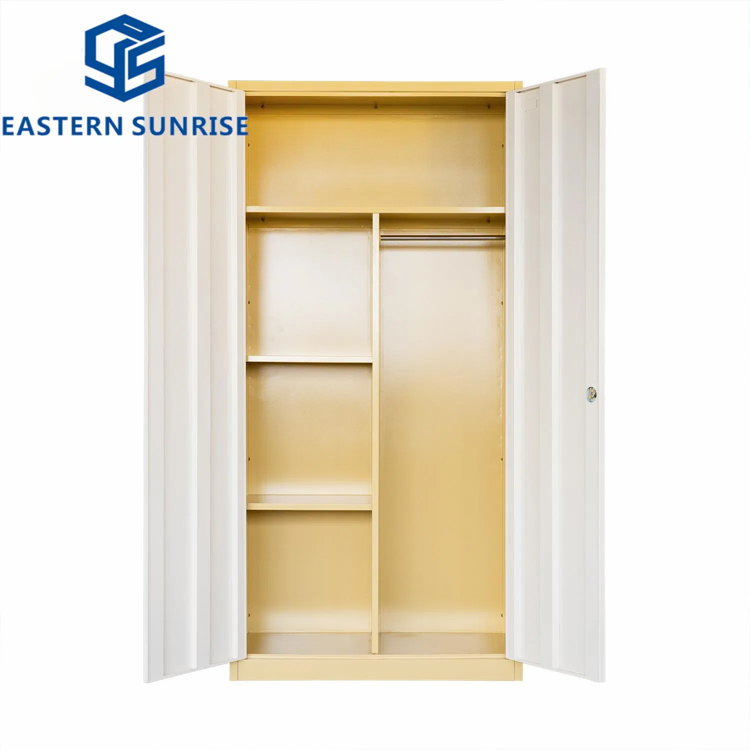 Metal Steel Cupboard Wardrobe Closet Cabinet Office Furniture for Home and School