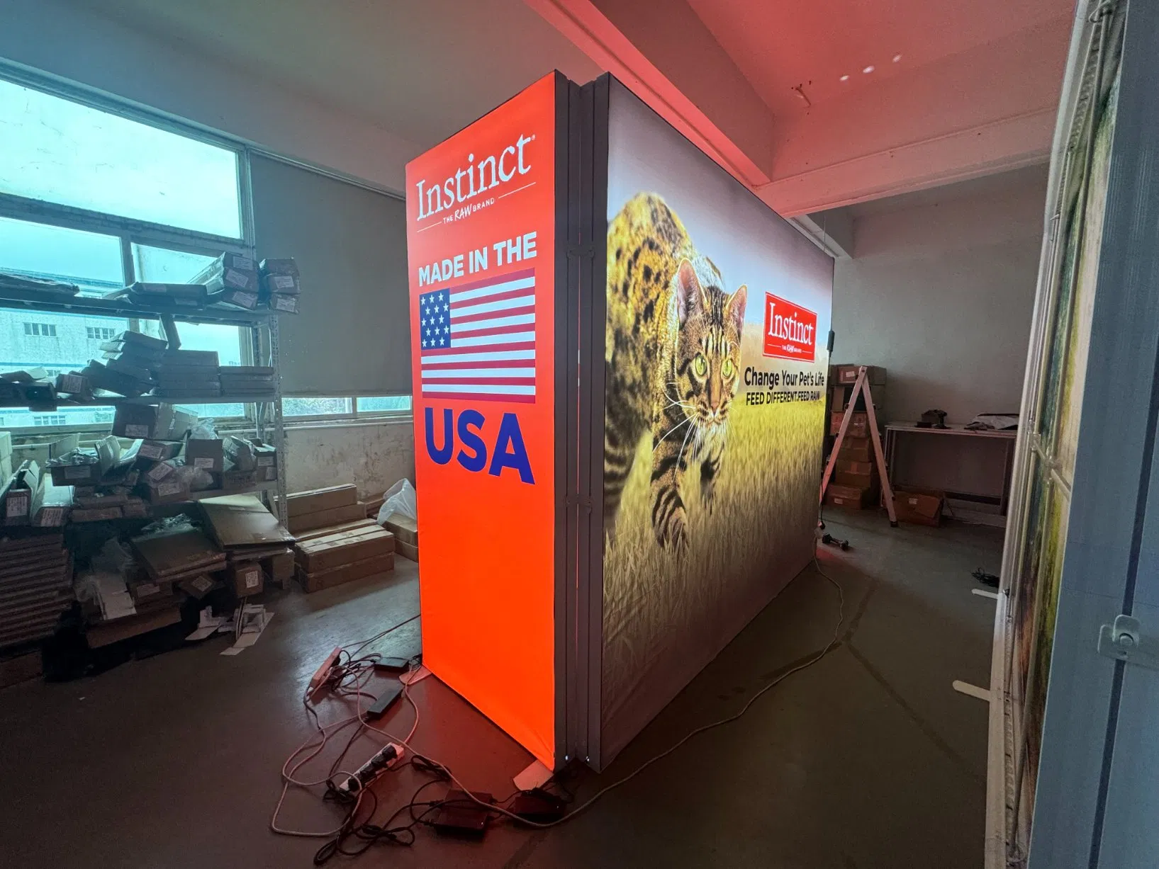 Premium 50000 Hours Show Tianlang Handbag Exhibition Stand