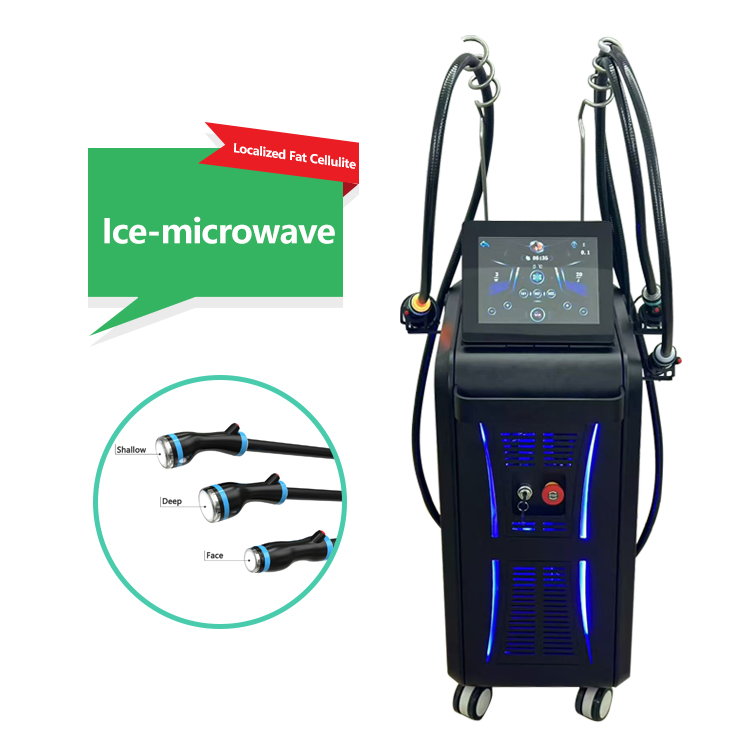 New Coolwaves PRO 3 Handles Micro Wave 80% Fat Reduction Safe Weight Loss Body Slimming Eliminate Double Chin Home Commercial