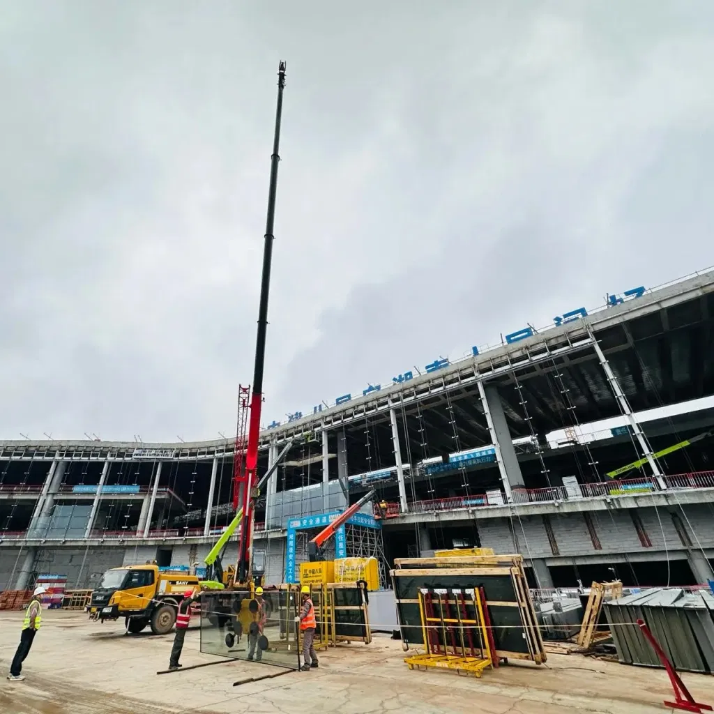 Elegant Modern Steel Structure Airport Building for Enhanced Passenger Experience, Professional Manufacturer.