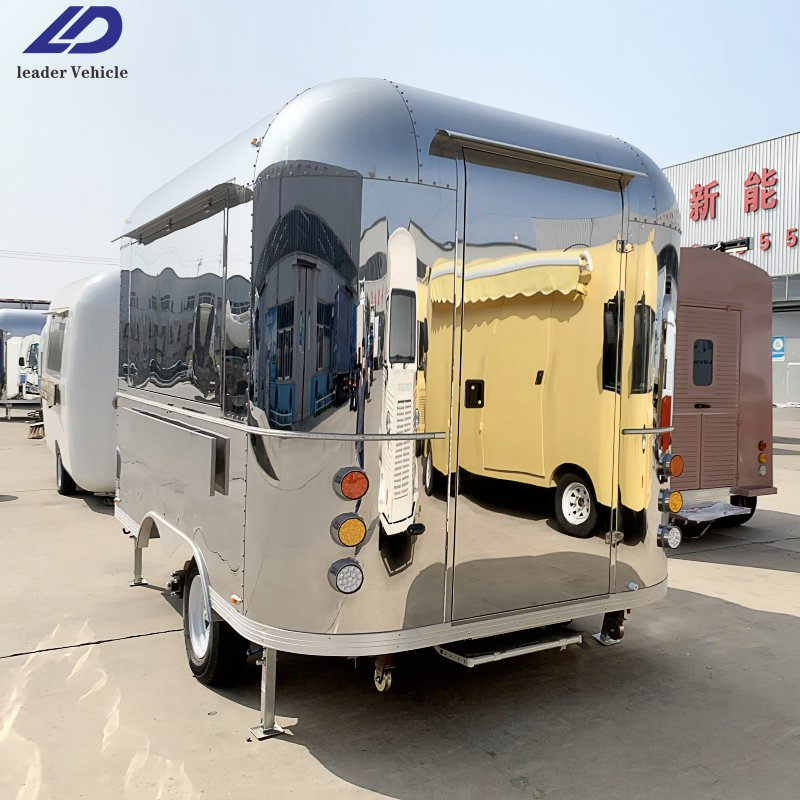 Mobile Bar Eats BBQ Fast Food Warmer Restaurant