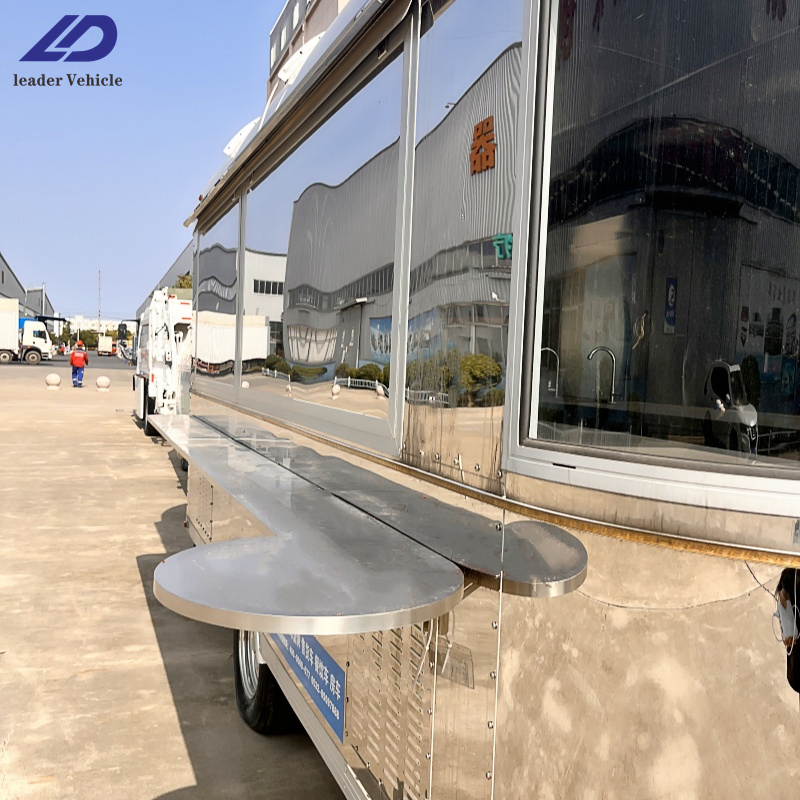 Mobile Bar Eats BBQ Fast Food Warmer Restaurant