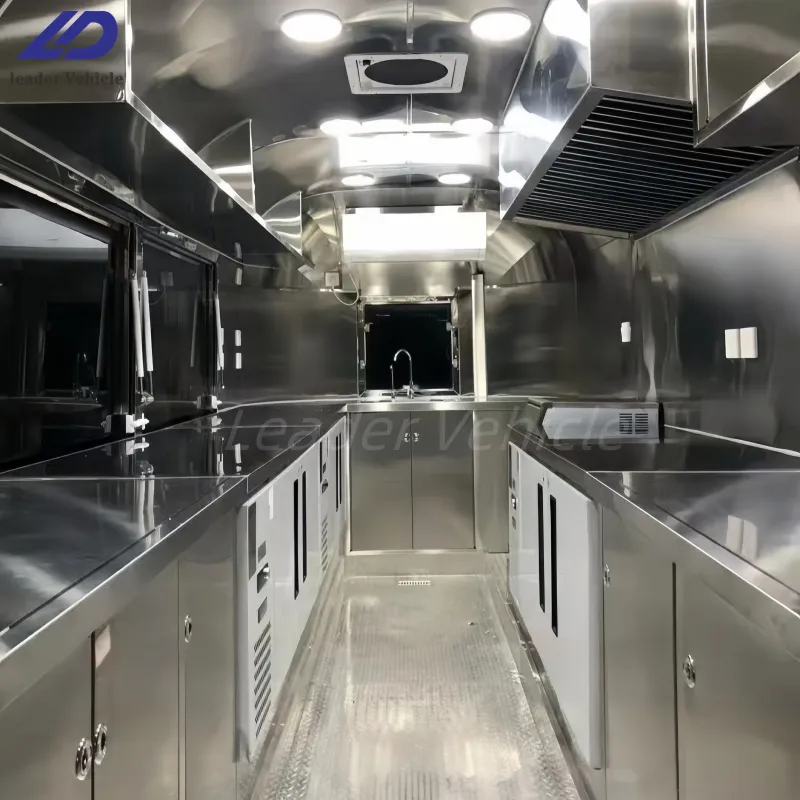 Food Trailer Side View