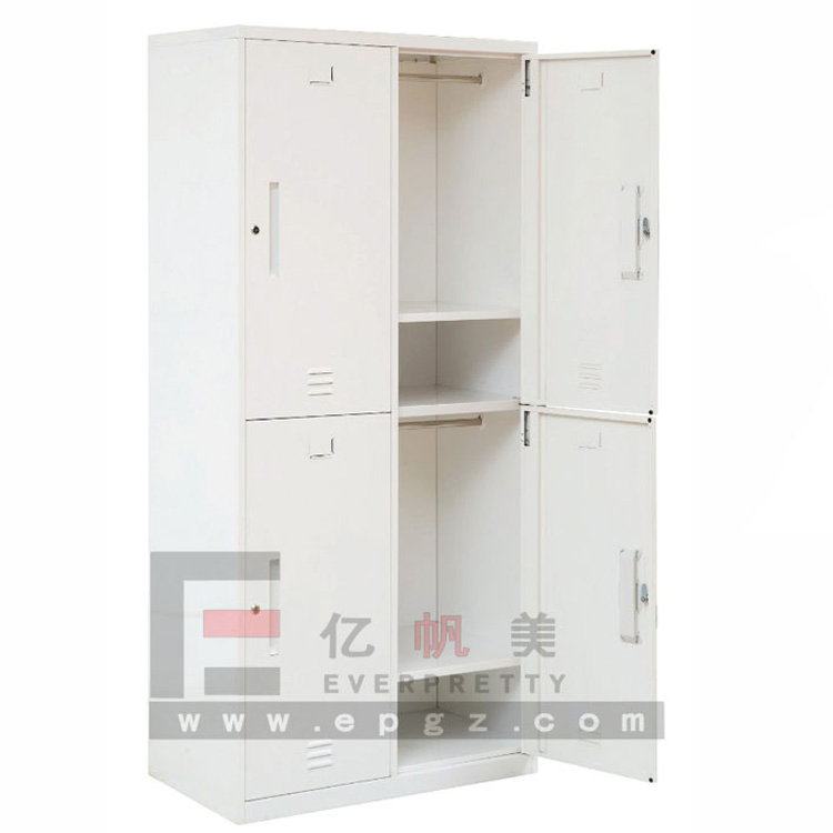 School Furniture Library Classroom Office Metal Iron Cold-Rolling Steel Colorful 15 Unit Cabinet Lockers