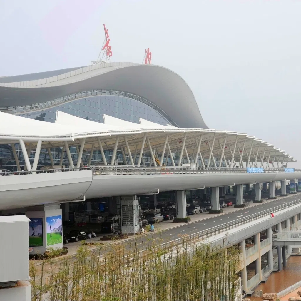 Spacious Steel Structure Airport Building Designed for Modern Air Travel, Structural Steel Professional Manufacturer.
