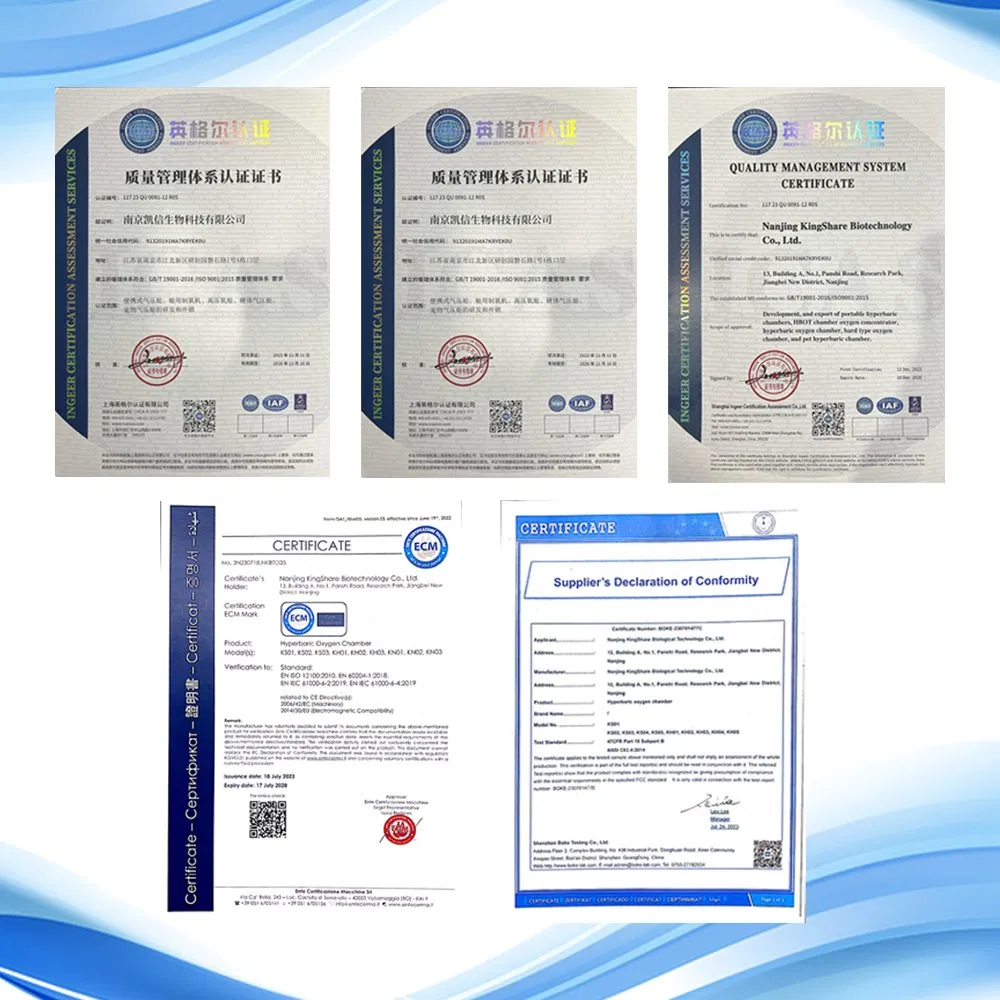 Kingshare Hyperbaric Oxygen Chamber Hospital Home Use