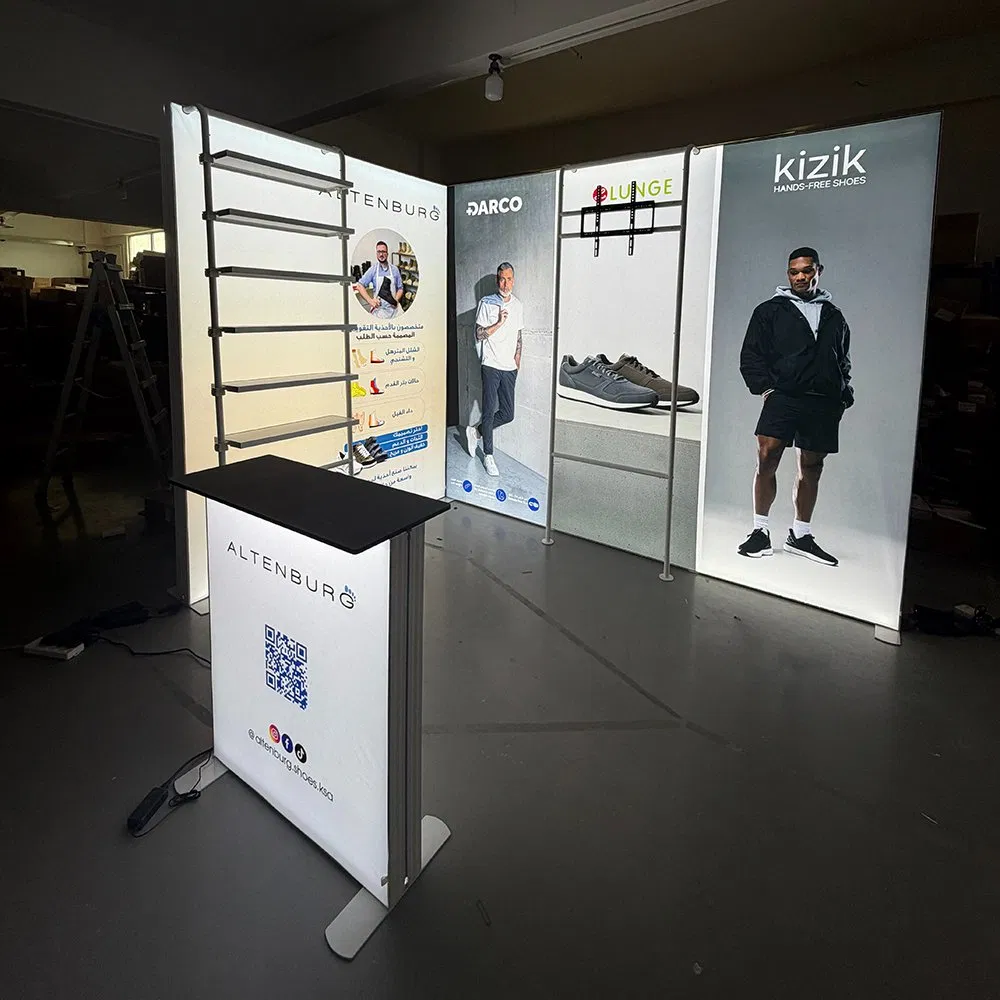 PVC Exhibition Show Tianlang Display Banner Pop-up Presentatie Voor Beurzen