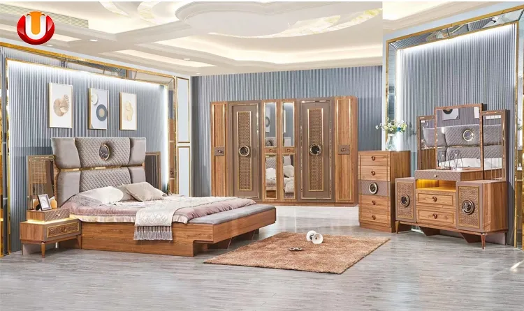 Modern Apartment House Wooden Bed Frame Home Hotel Office Living Room Sofa Bed Bedroom Furniture Bedroom Sets