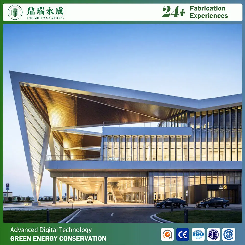 Prefabricated High Quality Stylish Spacious Steel Structure Ferry /Pier/Airport