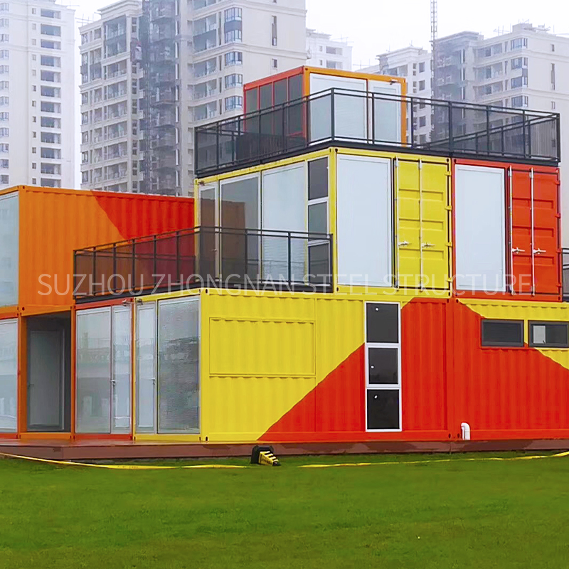 Custom Best Luxury 40FT Prefabricated Shipping Container Restaurant Manufacturer Price