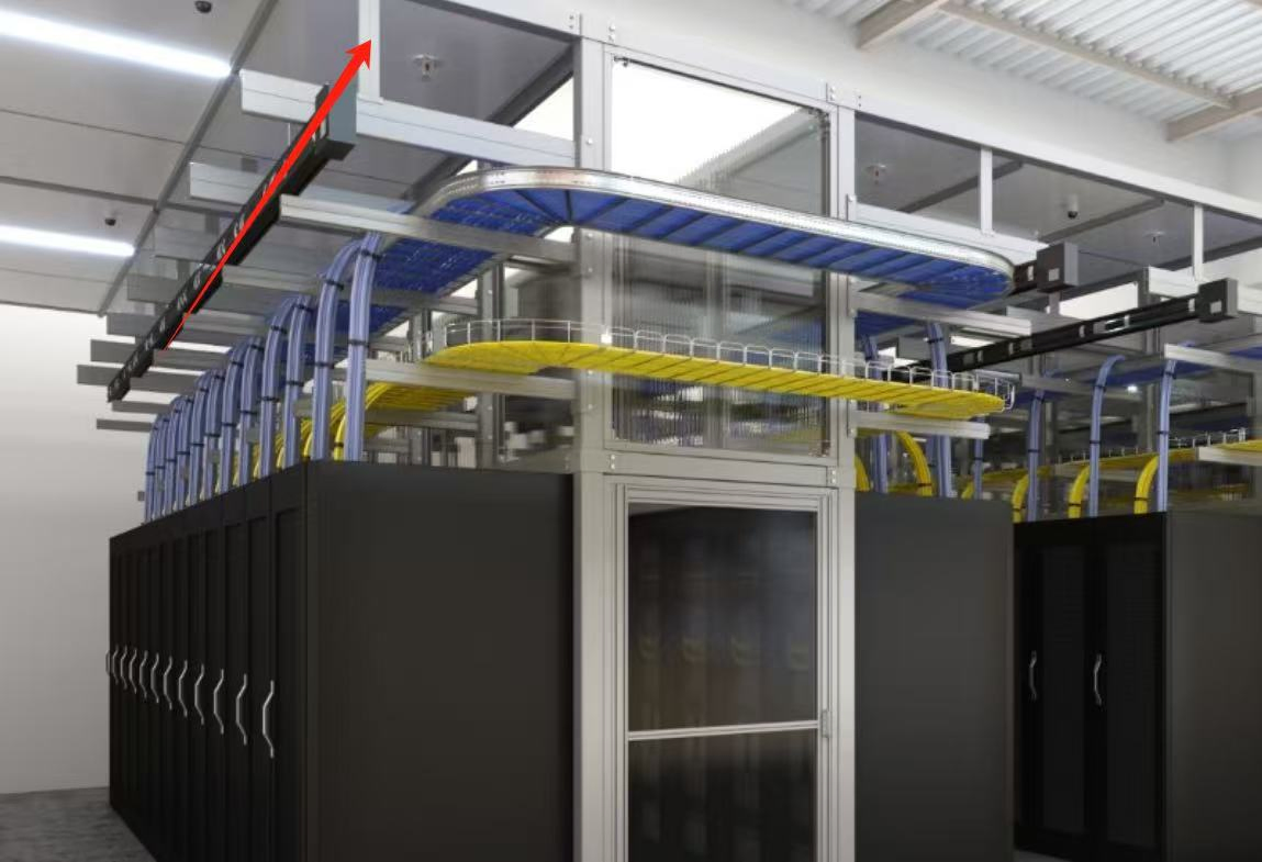 Data Center Network Cabinet Server Rack Solution Cold/Hot Aisle Containment System