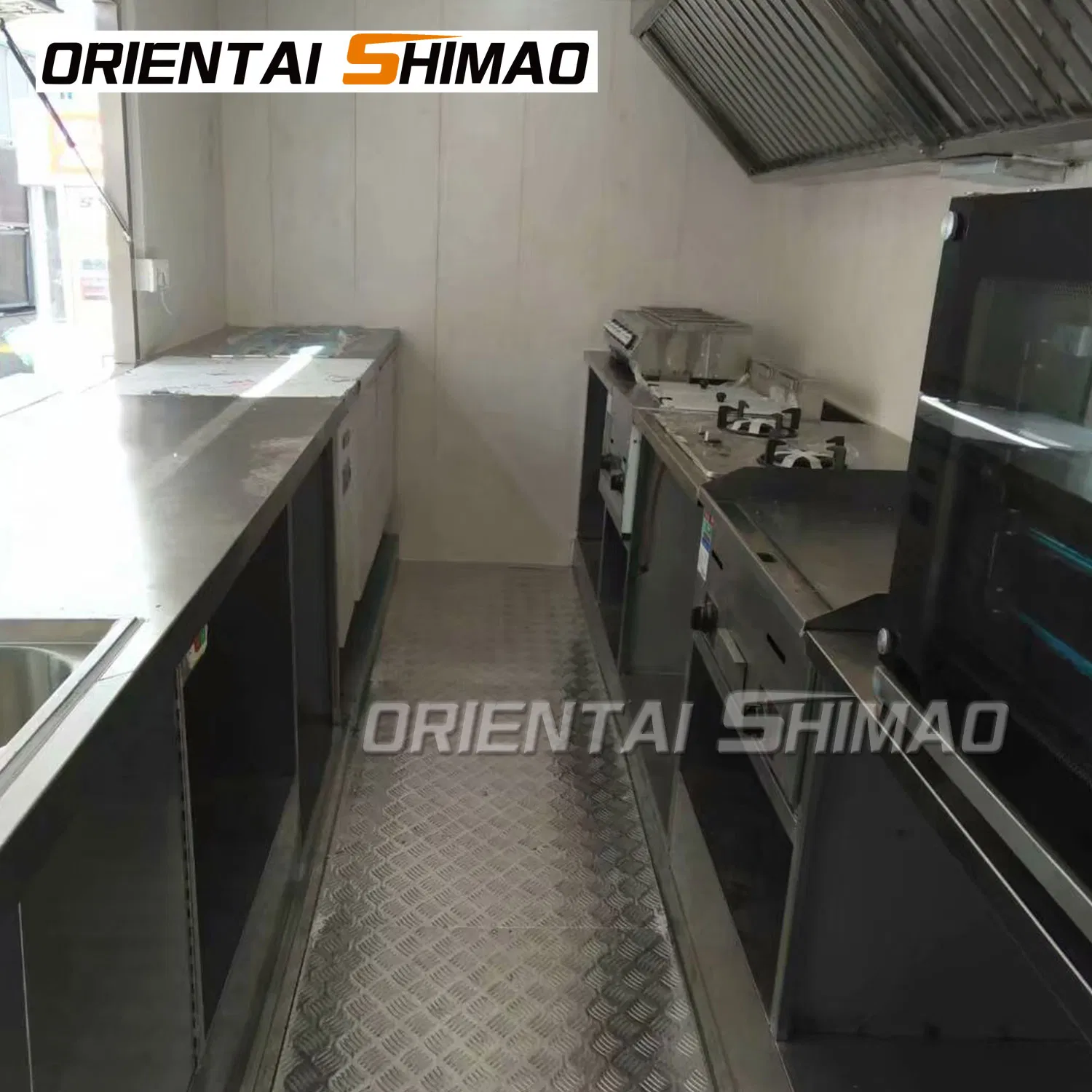 New Stype Custom Logo Europe Ice Cream Bus Pop-up Restaurant