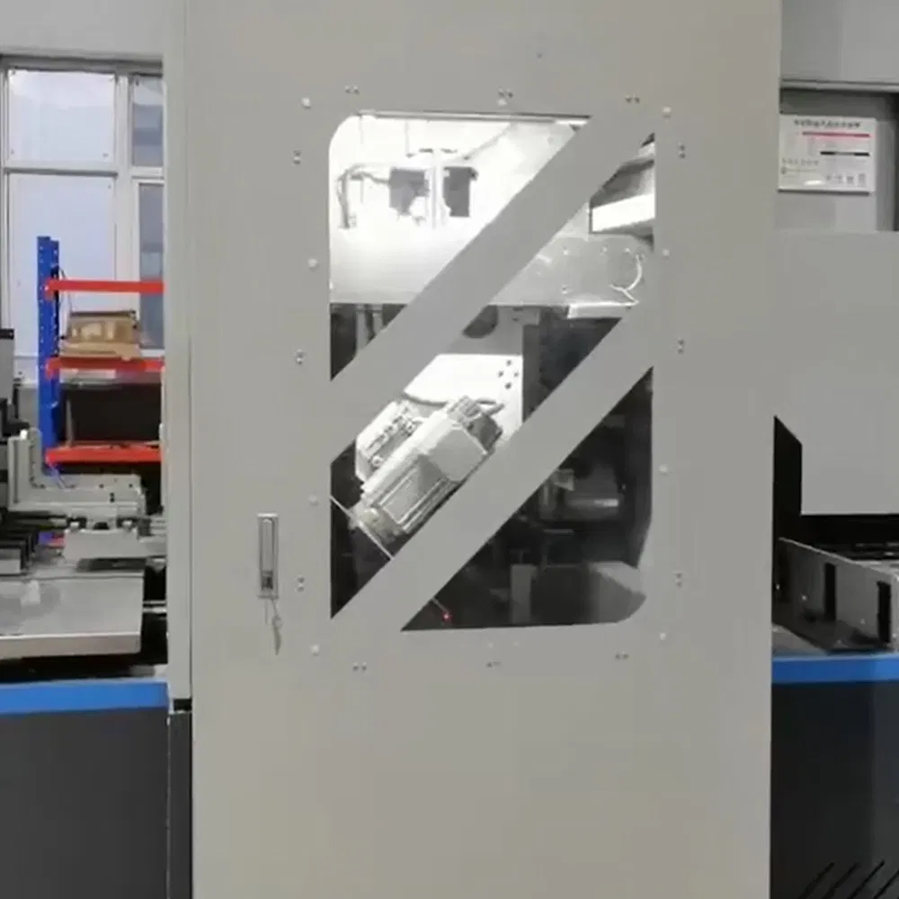 CNC Cutting Center with Printer-Equipped &amp; Manual-Free Data Input for Door/Window Profile Processing