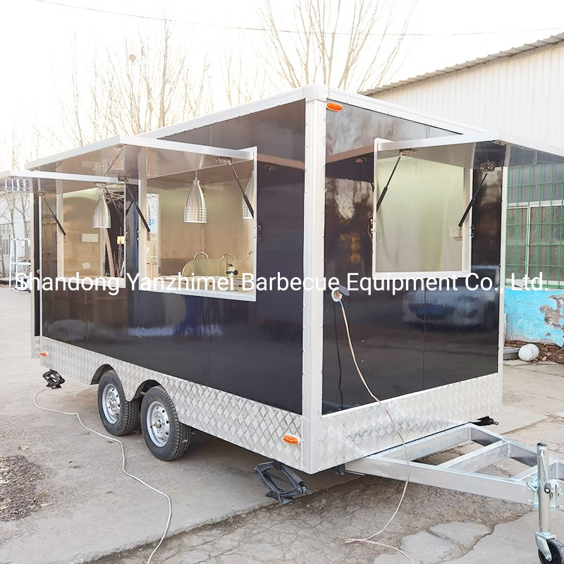 Expandable Mobile Food Truck Trailer Restaurant for Sale in New Jersey
