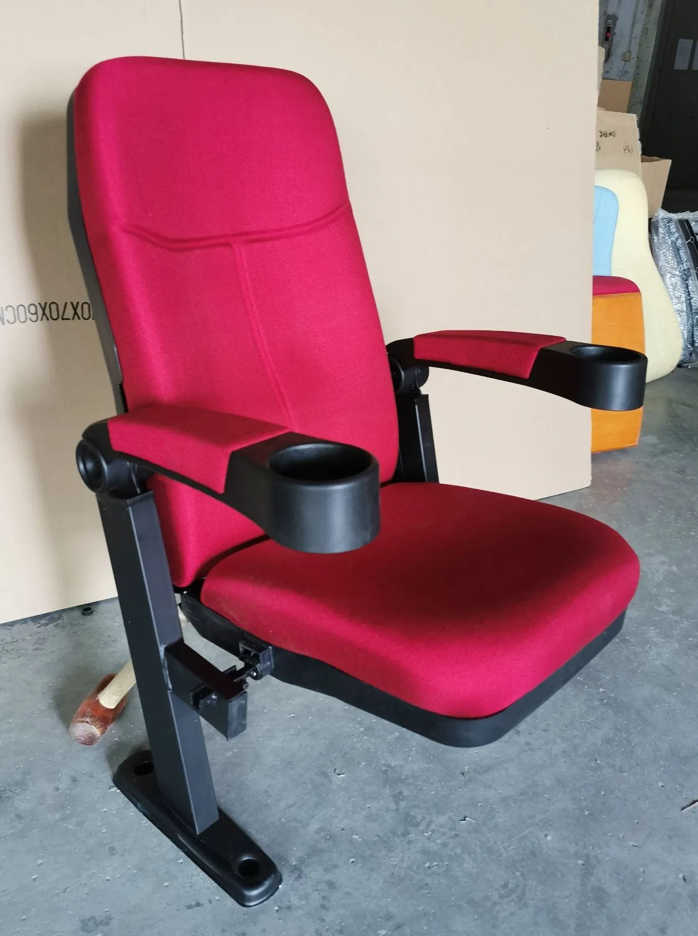 Cinema Seating Waiting Factory Price Music Concert Church Lecture Meeting Auditorium Chair (KL-653)