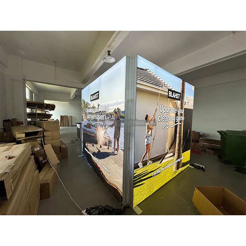 / Indoor Exhibition Display Stand Trade Show LED Lighting Box