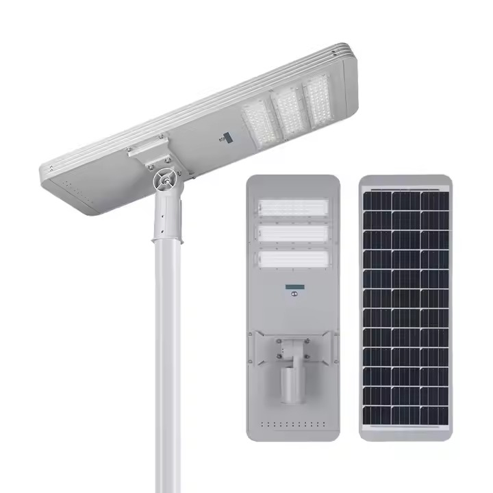 Outdoor IP65 Road All in One Lighting 80W Efficient and Durable Solar Street Light Waterproof Remote Control