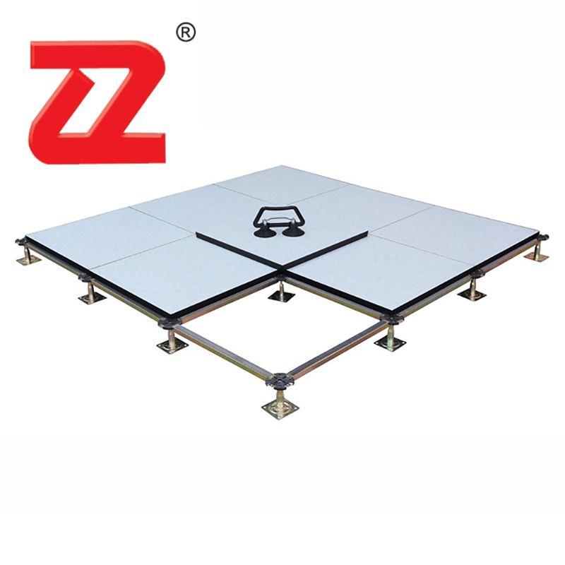 Fireproof Waterproof Anti Static Calcium Sulphate Anti-Static Raised Floor Parquet Flooring Tile Price for Microelectronics/Bank/Offices/Computer Room/Library