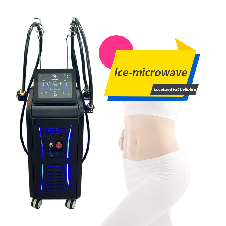 New Coolwaves PRO 3 Handles Micro Wave 80% Fat Reduction Safe Weight Loss Body Slimming Eliminate Double Chin Home Commercial