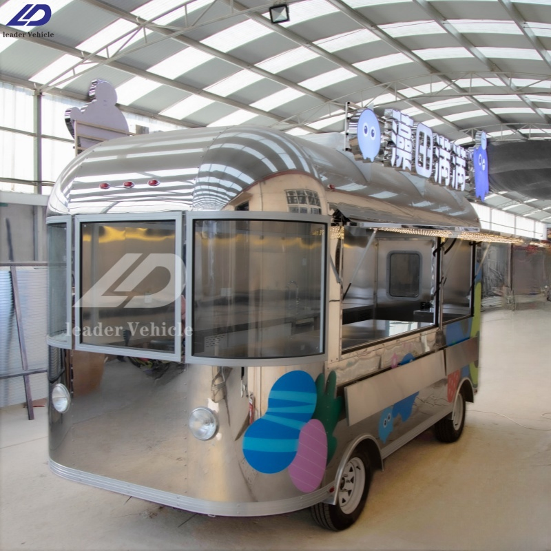 Factory Price Commercial Cheap Mobile Fast Mobile Food Truck Coffee Ice Cream Truck Food Cart Mobile Restaurant