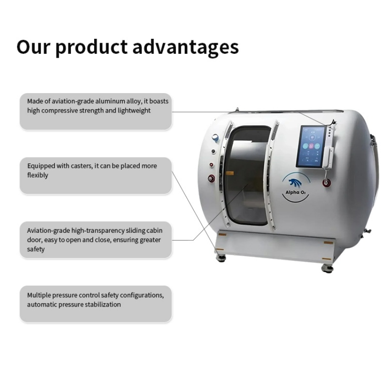 High Pressure Hyperbaric Oxygen Chamber Recovery SPA Home Use