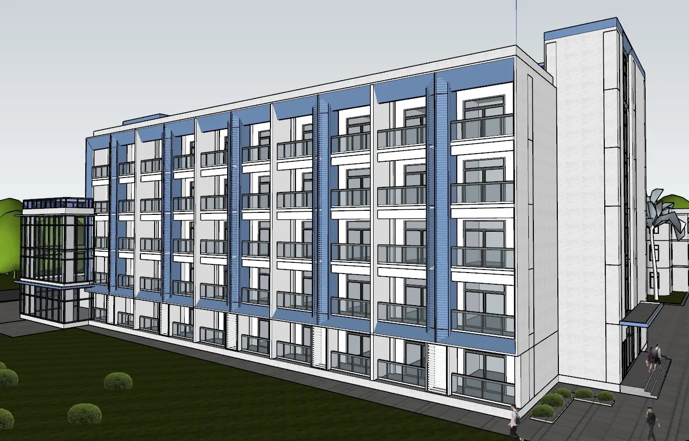 Durable Galvanized Steel Structure for Student Housing with Alc/Sandwich Panel Easy Install Good Quality Low Cost