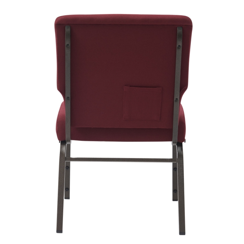 Professional Manufacturer of Maroon Fabric Metal Church Worship Auditorium Chair &nbsp;(ZG13-010)