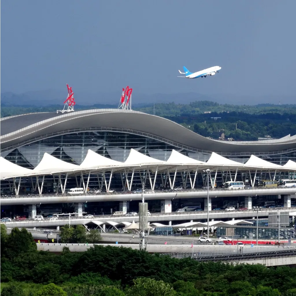 Eco-Friendly Modern Building Steel Structure Airport for Sustainable Aviation, CE Certified Steel Structure Manufacturer Factory.