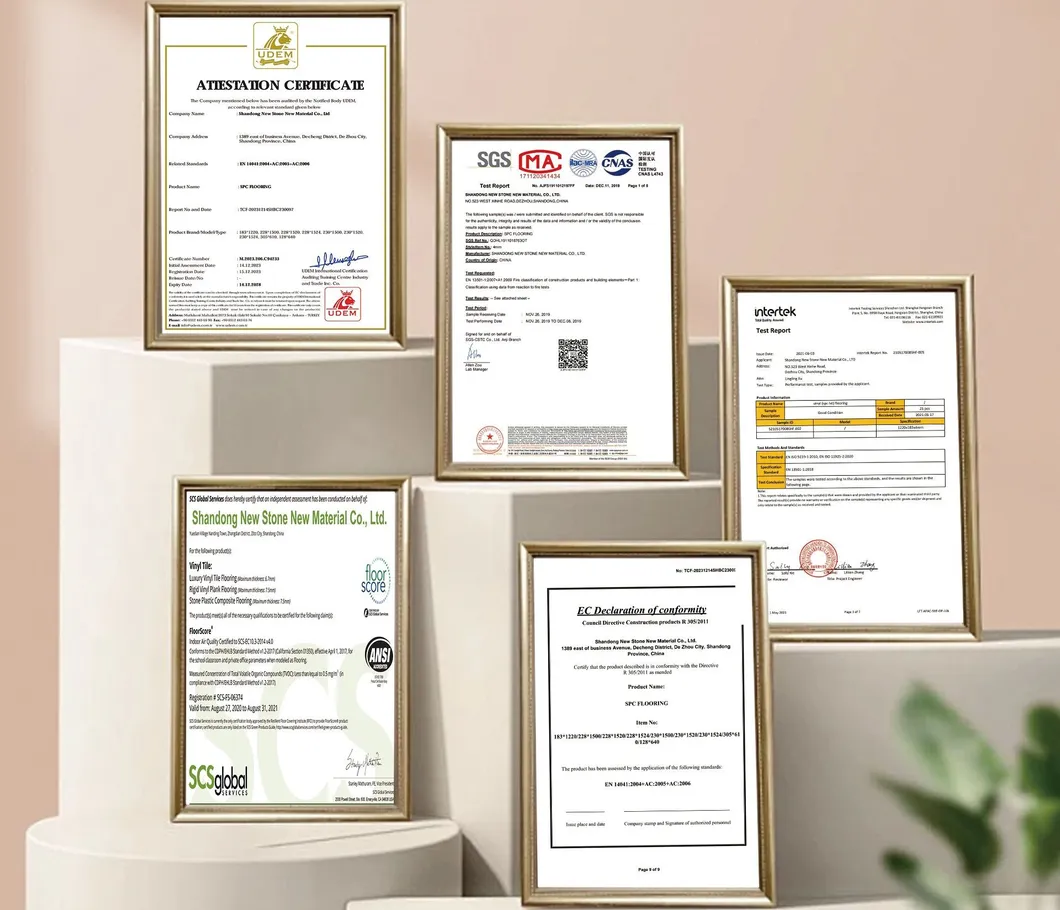 Certificates