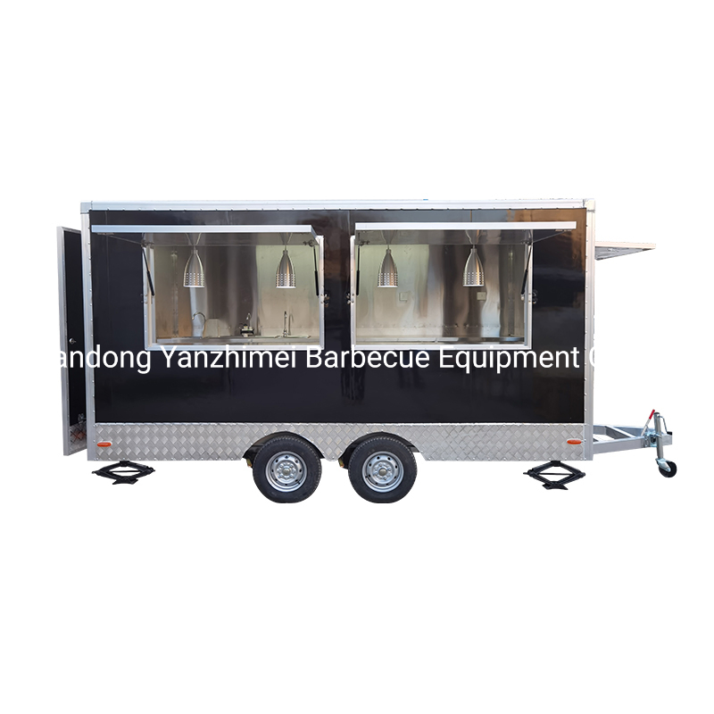 Expandable Mobile Food Truck Trailer Restaurant for Sale in New Jersey