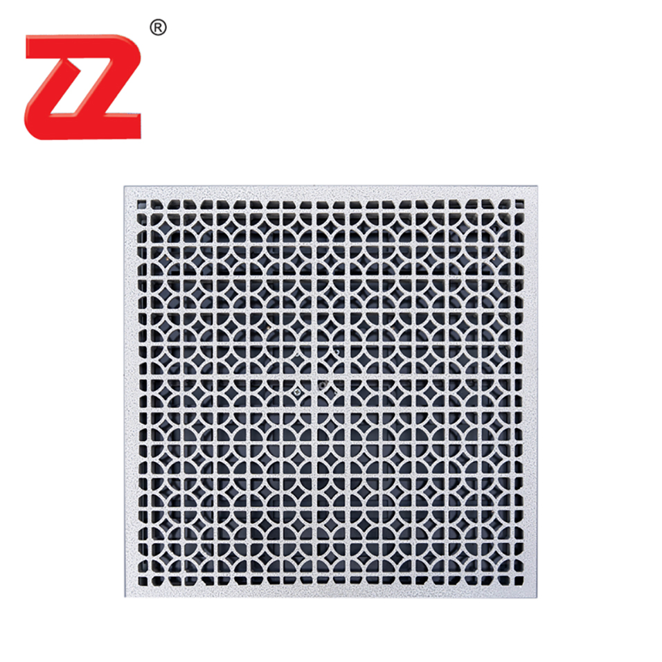 55% Airflow Perforated Antistatic Metal Raised Access Floor Price Parquet Flooring Tile for Power Dispatching Rooms/Offices/Bank/Library