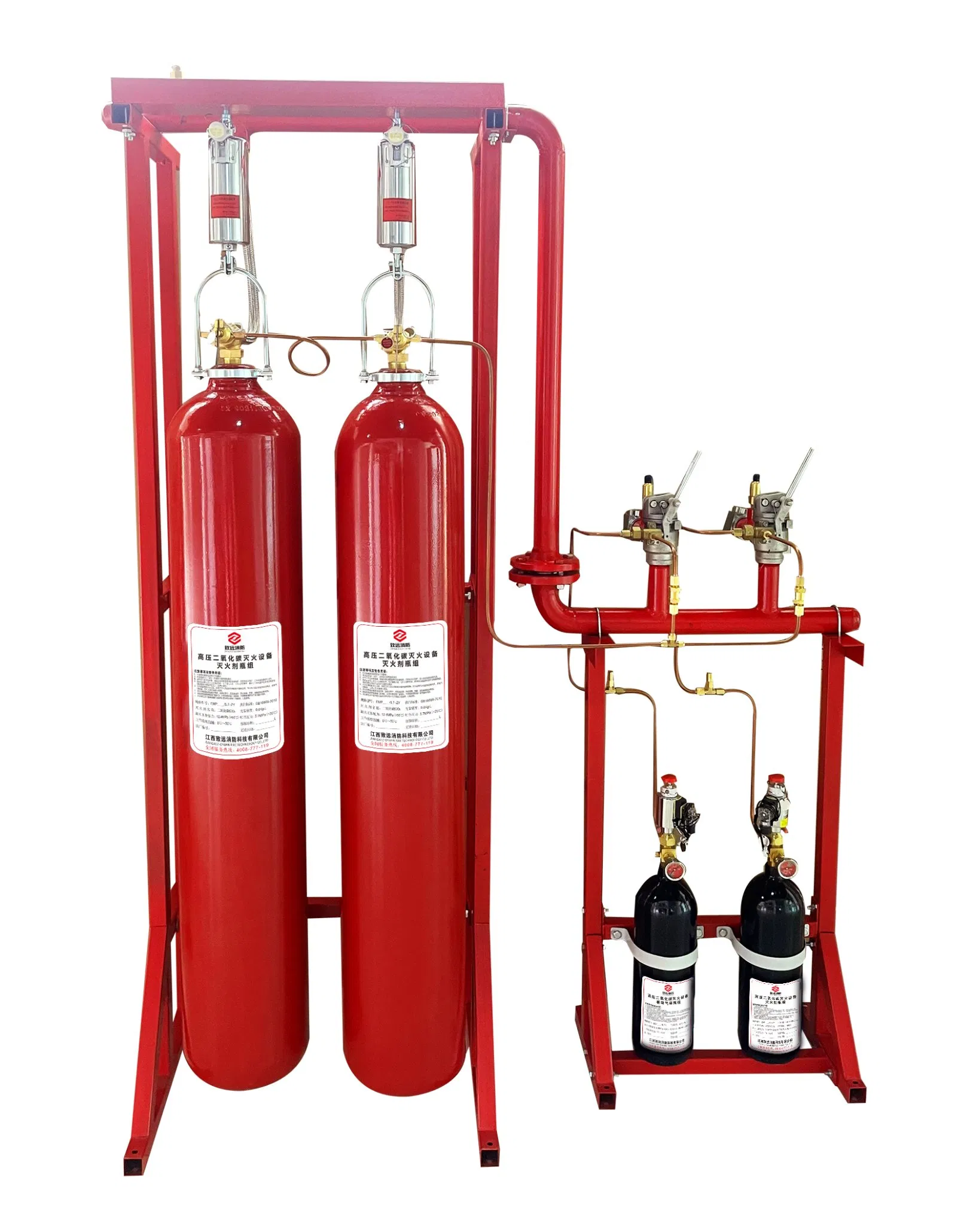 Fire Safety Equipment Library Fire Fighting High Pressure Water Mist Automatic Fire Extinguishing Device