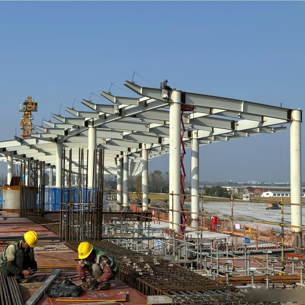 Modern Steel Structure Airport Building for Efficient Air Travel Operations, Professional Steel Structure Manufacturer.