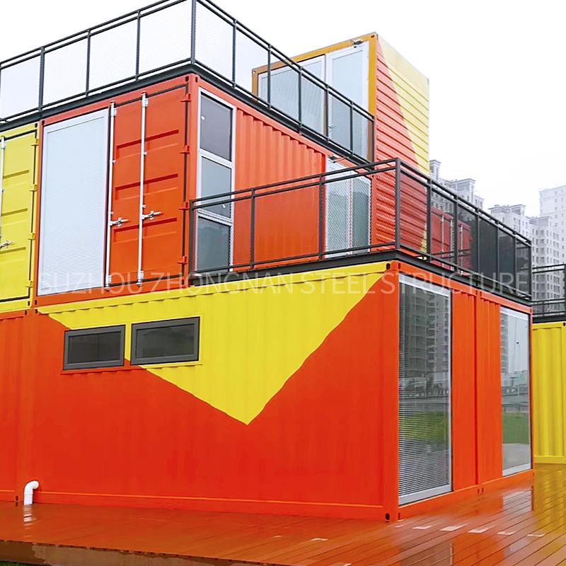 Custom Best Luxury 40FT Prefabricated Shipping Container Restaurant Manufacturer Price