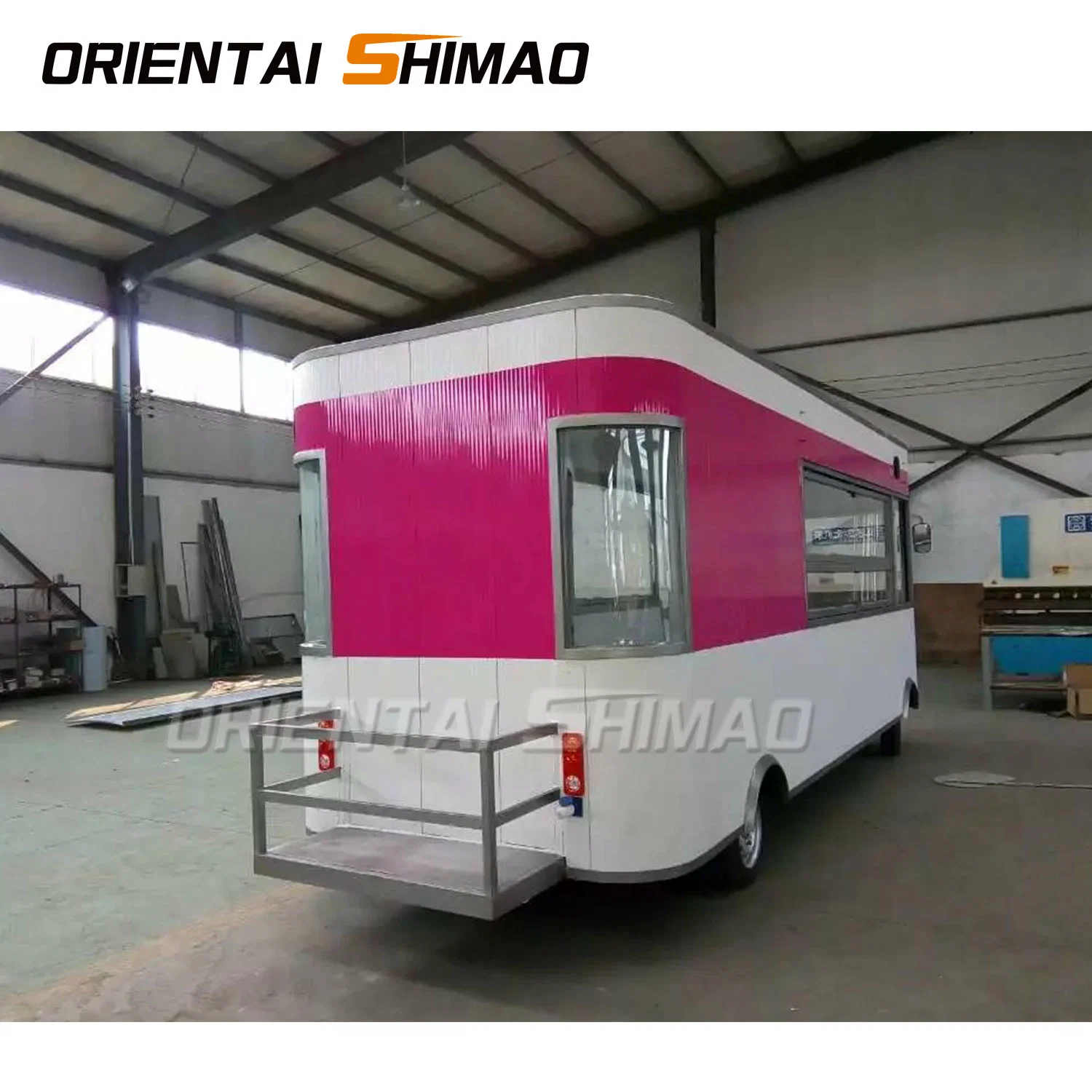 New Stype Custom Logo Europe Ice Cream Bus Pop-up Restaurant