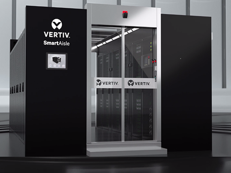 Vertiv Smartaisle 2 Micro Data Center with Monitoring System Cooling System Date Center