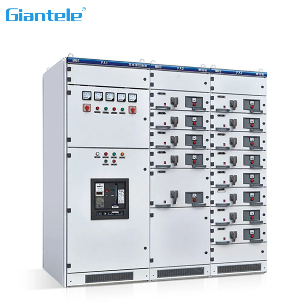 Zhegui Electric 12kv Electric Power Transmission Mns Type Electric Low Voltage Switchgear