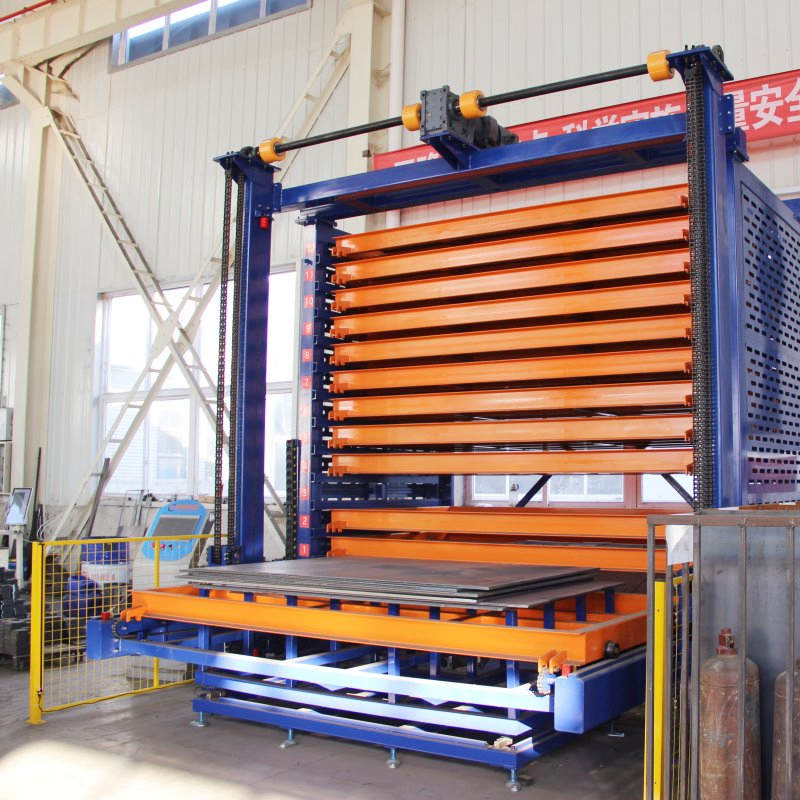 Automated Sheet Metal Storage Rack Steel Plate Auto Lift Storage Library Sheet Metal Intelligent Rack