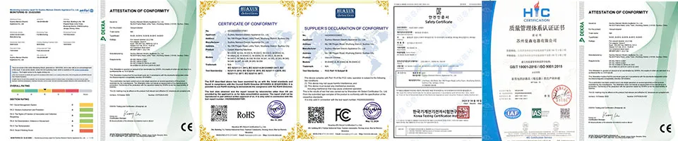 Product Certifications