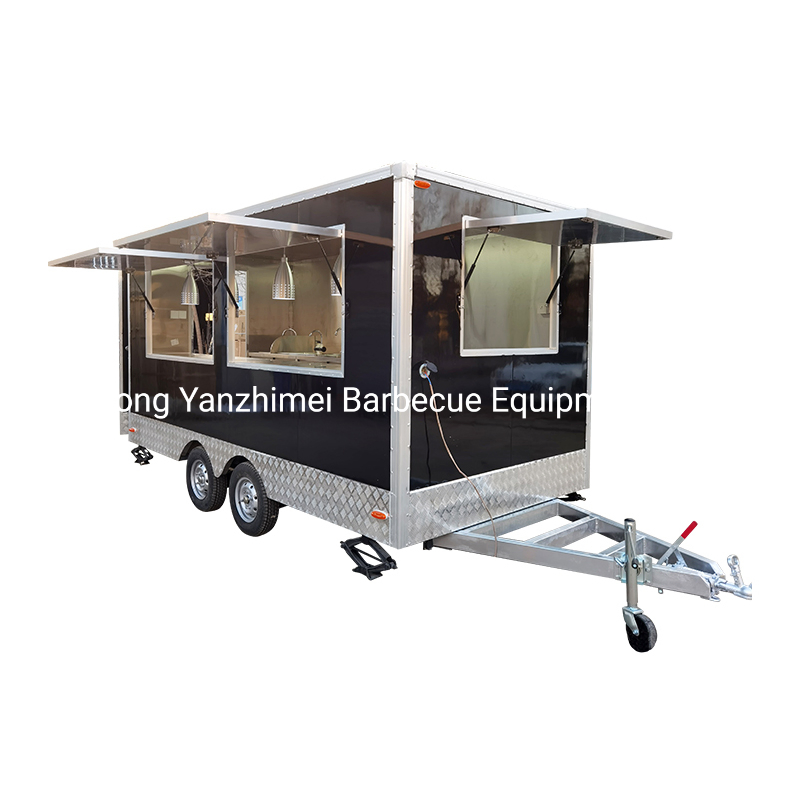 Expandable Mobile Food Truck Trailer Restaurant for Sale in New Jersey